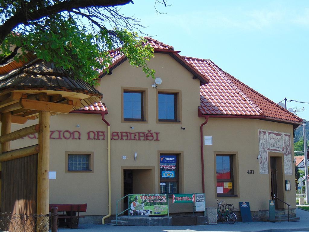 Penzion A Restaurace Na Salasi Hutisko 외부 사진